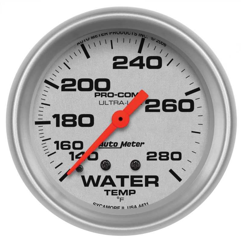 Ultra-Lite® Mechanical Water Temperature Gauge 4431